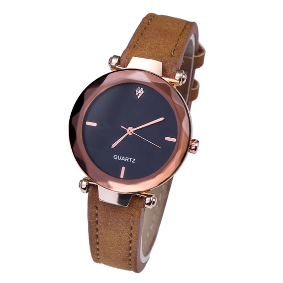 Resicozy Women's Vintage Watch Quartz Watch with Leather Strap Dress Wristwatch for Ladies 2026 Brown