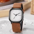 thumbnail image 1 of Resicozy Women's Watches Leather Strap Round Dial Fashion Classic Ladies Wrist Watch Water Resistance and Lightweight Watches, 1 of 2