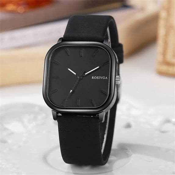 Resicozy Women's Watches Leather Strap Round Dial Fashion Classic Ladies Wrist Watch Water Resistance and Lightweight Watches