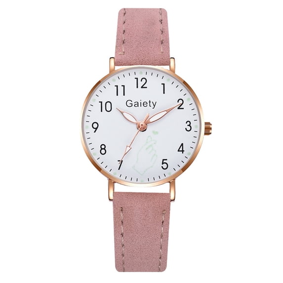 Resicozy Womens Leather Strap Watches Round Dial Classic Business Casual Ladies Wrist Watch PK
