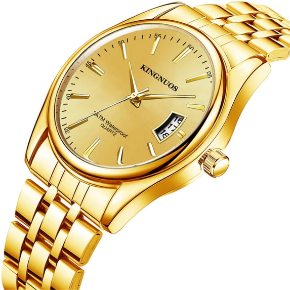 Resicozy Womens Leather Watch Dress Fashion Simple Casual Date Watch Quartz with Date Calendar 2026 F One Size