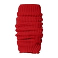 thumbnail image 1 of Resicozy Womens Leg Warmers Ribbed Knit Long Socks Leg Warmer Y2k Long Socks for Party Yoga Sports Fashion Accessories Red, 1 of 4