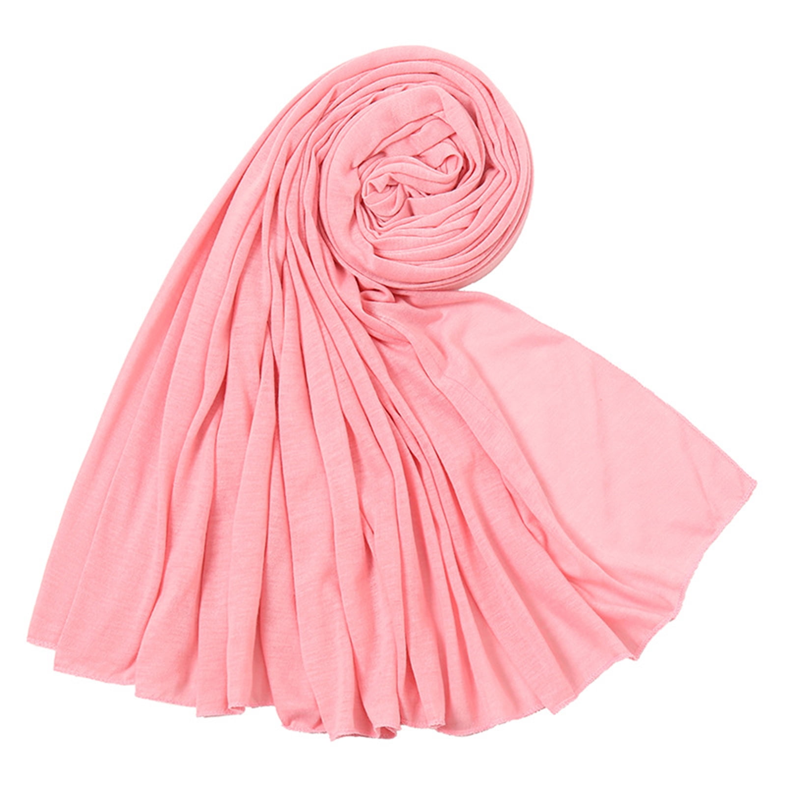 Solid Soft Pink Color Resicozy Womens Scarf Soft Solid Color Wrap Scarves Fashion Lightweight ...
