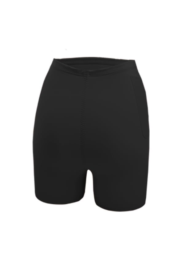Womens Shapewear Shorts Tummy Control Boyshorts Slip Shorts Shaping Underwear Black L