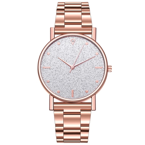 Resicozy Womens Watch Elegant Ladies Dress Watches Stainless Watches for Small Wrists Quartz Watch 2026 Rose Gold with White Dial