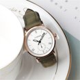 thumbnail image 1 of Resicozy Womens Watch Quartz Waterproof Ladies Wrist Watches with Leather Strap Green, 1 of 3