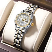 Resicozy Womens Watches Elegant Ladies Dress Watches Stainless Watches for Small Wrists Quartz Watches 2026 A