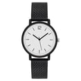 thumbnail image 1 of Resicozy Womens Watches Elegant Small Wrist Ladies Watch Mesh Bracelet Quartz Watch 2026 Black with White Face Small, 1 of 4