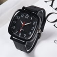 thumbnail image 1 of Resicozy Womens Watches Quartz Waterproof Watch for Women Casual Fashion Wrist Watches Easy Reader Watch with Silicone Strap Black, 1 of 2