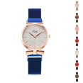 thumbnail image 1 of Resicozy Womens Watches Quartz Waterproof Watch for Women Casual Fashion Wrist Watches with Stainless Steel Mesh Blue, 1 of 3