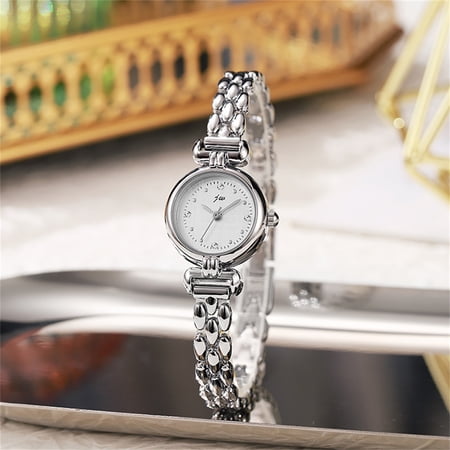 Resicozy Womens Watches Waterproof Round Quartz Stainless Steel Casual Watches Day Date Wrist Watch
