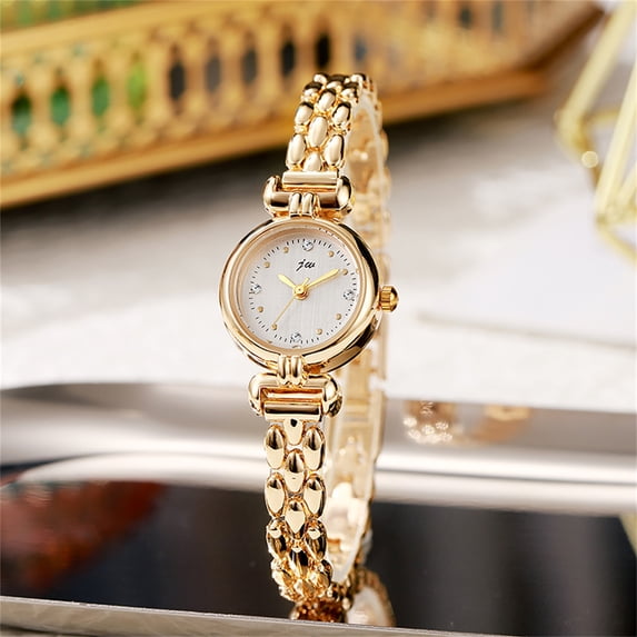Resicozy Womens Watches Waterproof Round Quartz Stainless Steel Casual Watches Day Date Wrist Watch
