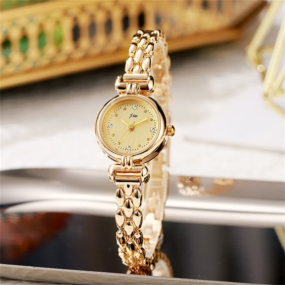 Resicozy Womens Watches Waterproof Round Quartz Stainless Steel Casual Watches Day Date Wrist Watch