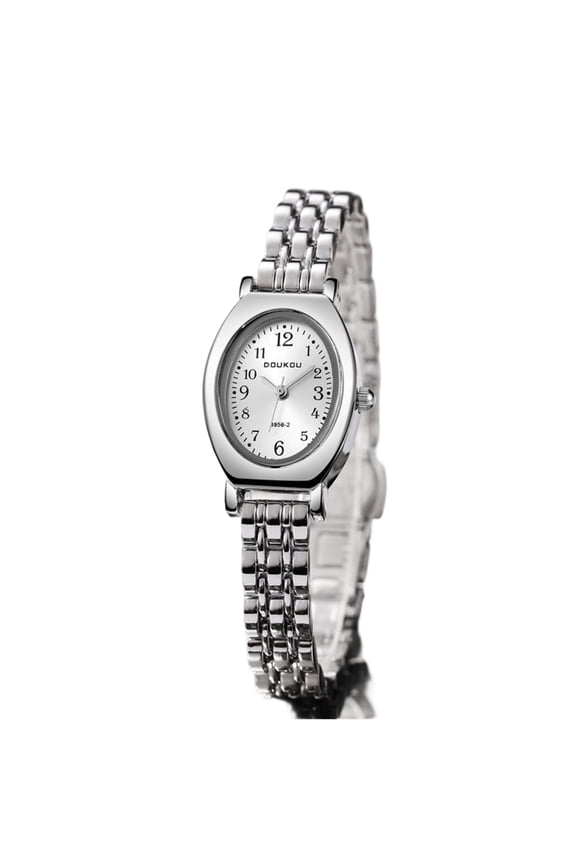 Womens Wrist Watch 2026 Casual Small Thin Bracelet Quartz Watch Dainty Gift Silver#1