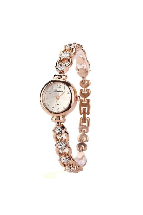 Womens Wrist Watches Casual Small Thin Bracelet Quartz Watch Dainty Gifts 2026 Gold