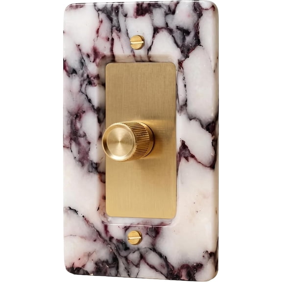 Residence Supply Handcrafted The Stone Dimmer Light Switch - UL Listed