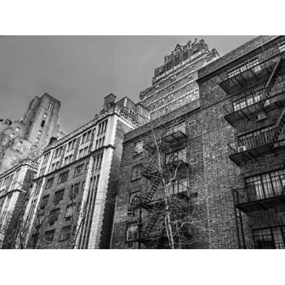 Residence buildings in Manhattan, New York City Poster Print by Assaf Frank (18 x 24)
