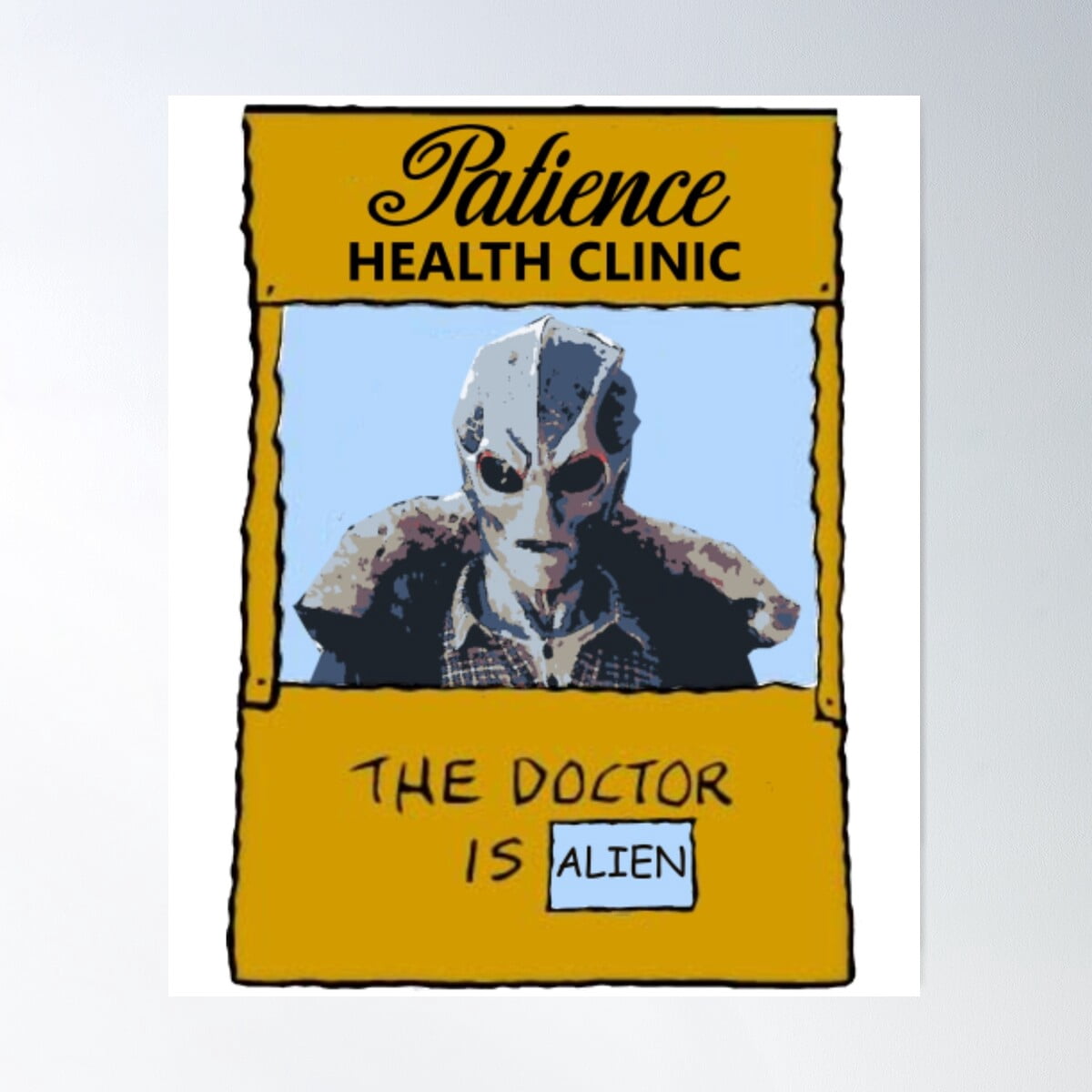 Resident Alien - The Doctor Is Alien Perfect Xmas Gift Fan Poster Wall ...