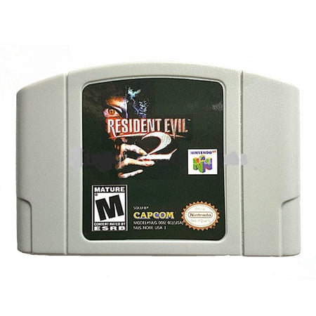 Resident Evil 2 Games Cartridge Card for N 64 Us Version