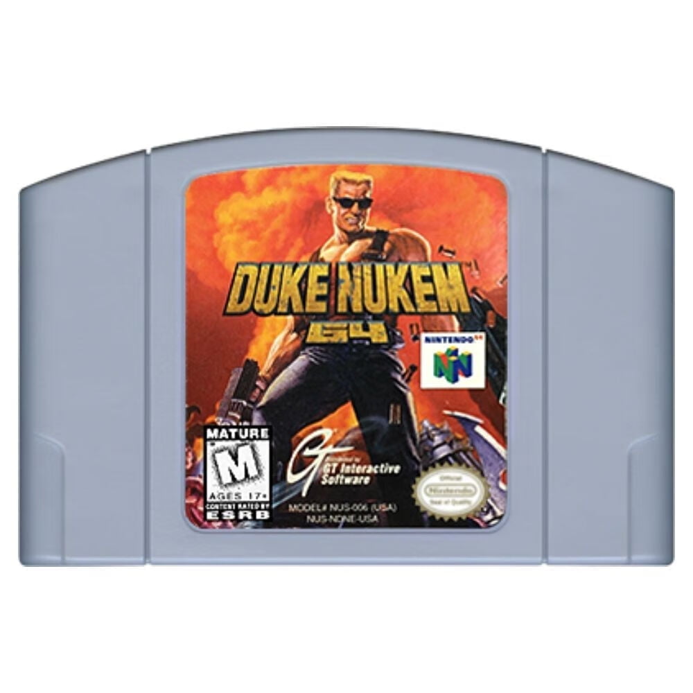 Duke Nukem 64 N64 Game Cartridges for N64 D