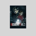 thumbnail image 1 of Resident Evil 2 Remake Poster - Official Art video Game Size 24''x36'' The Orange Shop, 1 of 5
