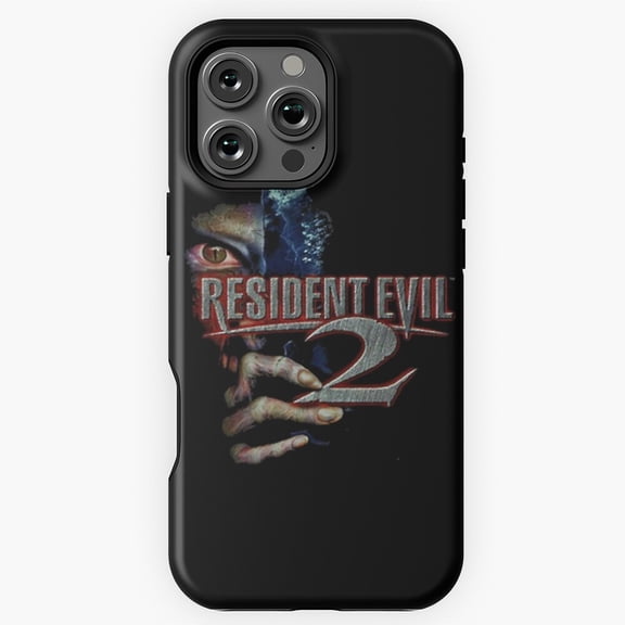 Resident Evil 2 Retro Video Game Phone Case for iPhone 16 15 14 13 12 11 Pro Max M5900094