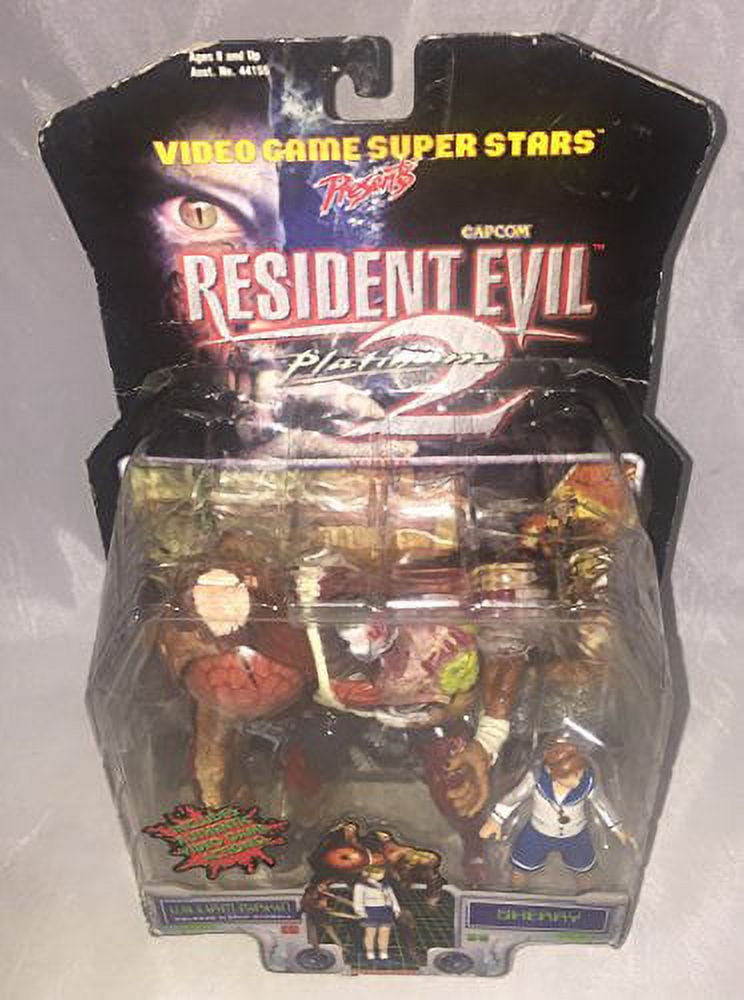 絶版 RESIDENT EVIL William Birkin Sherry Resident Evil 2 William Birkin and Sherry Action Figures - Walmart.com