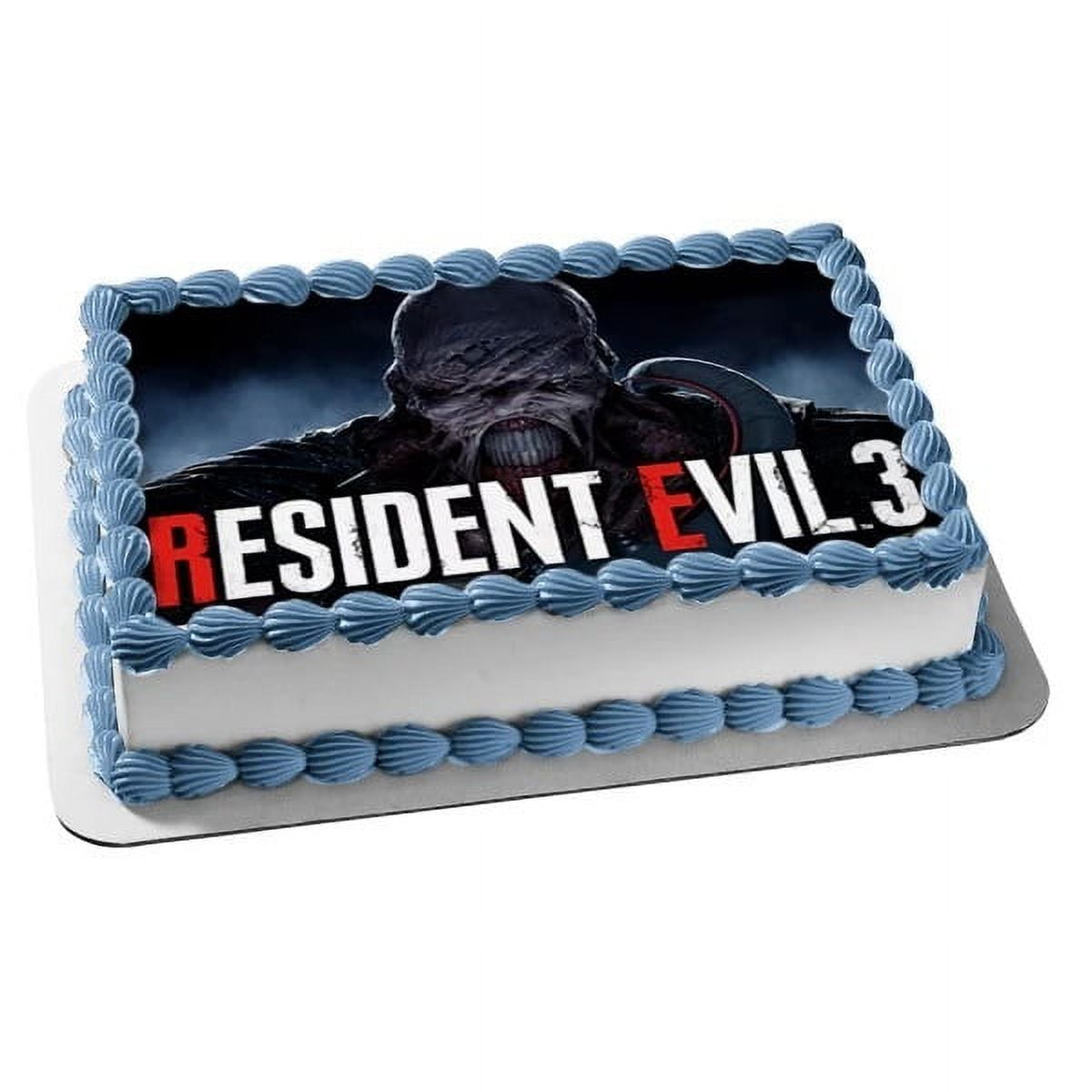 Resident Evil 3 Nemesis Edible Cake Topper Image ABPID51916 - Walmart.com