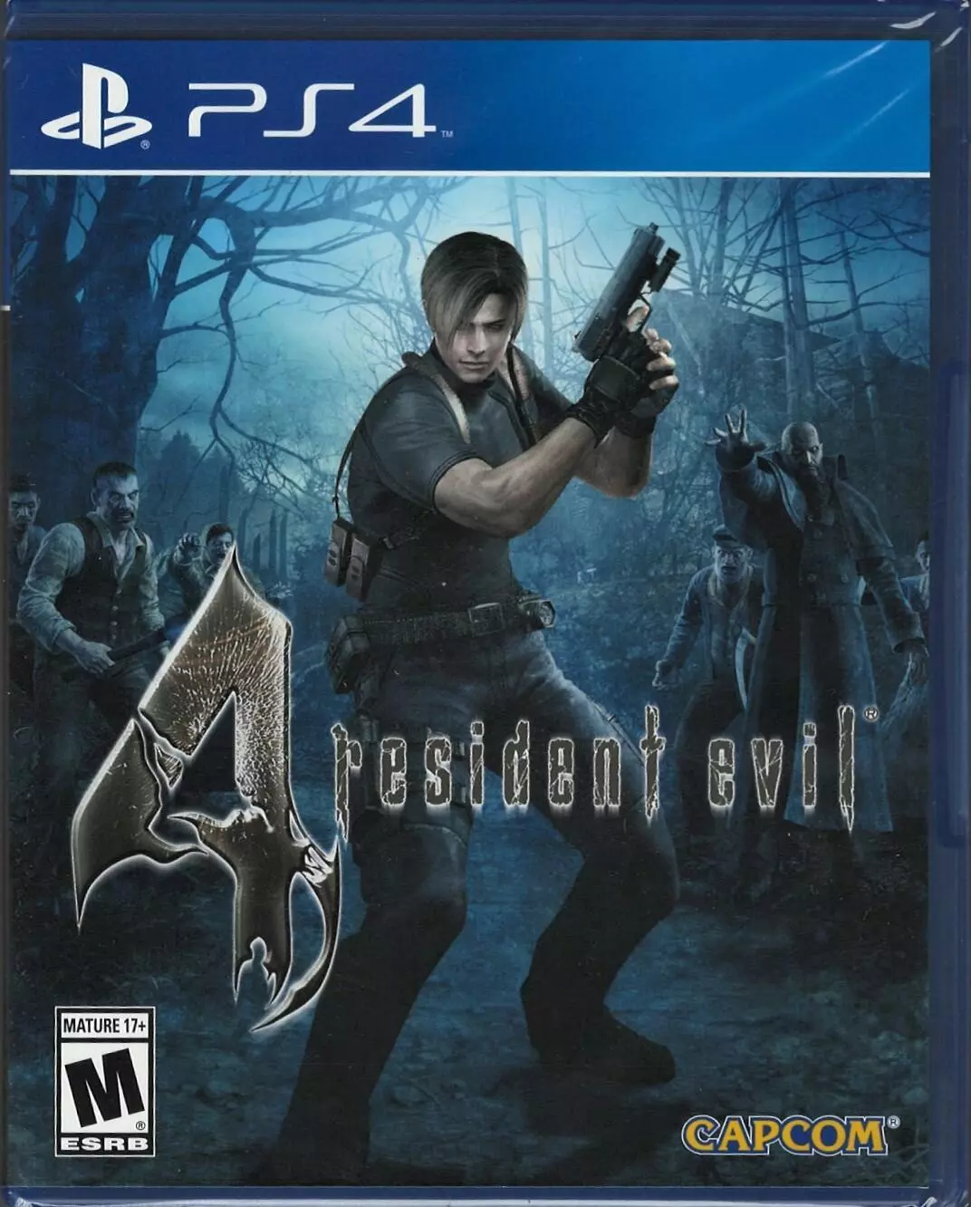 RESIDENT EVIL 4 HD PS4 UK NEW (GAME IN ENGLISH/FRANCAIS/DE/ES