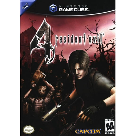 Restored Resident Evil 4 Nintendo GameCube Video Game Rating Pending