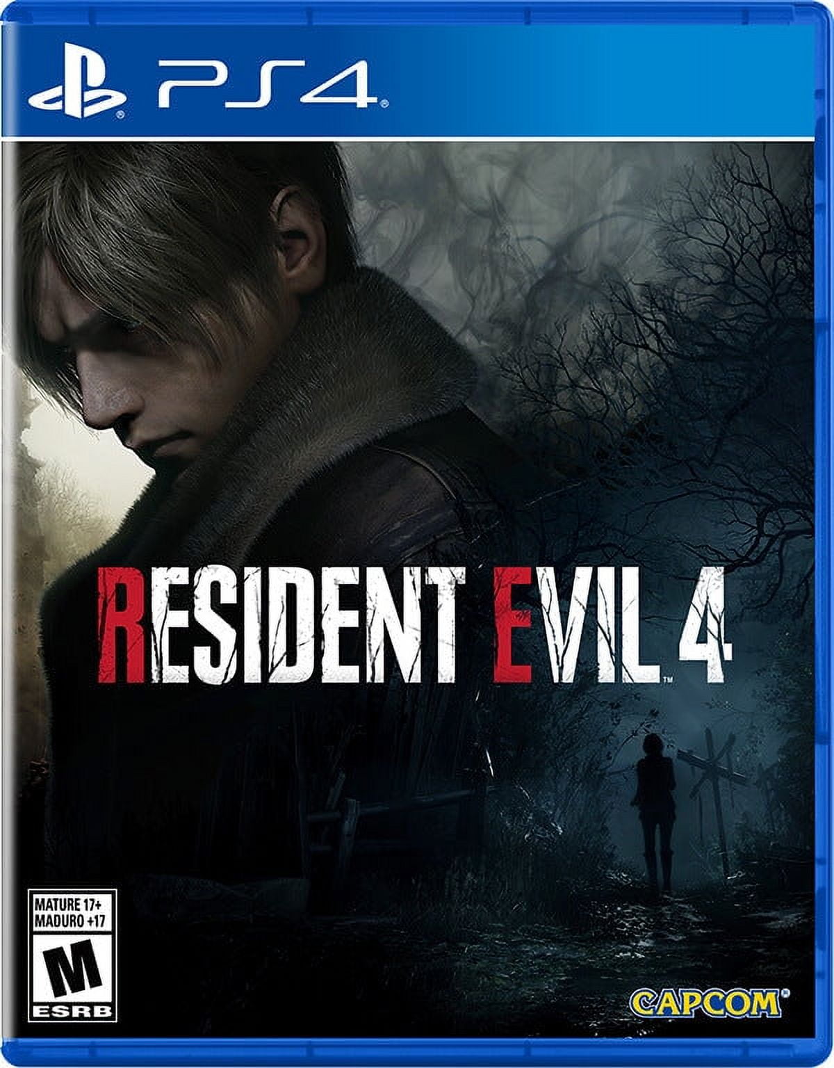 Resident Evil 4 Remake - PS4 - Latin American Version (Supports English  language, Back of the case is in Spanish) 