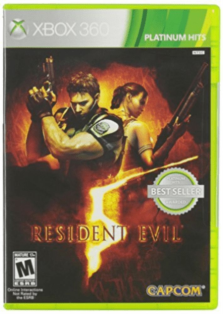 Resident Evil 5 - Platinum Hits for XBOX 360 - image 1 of 14