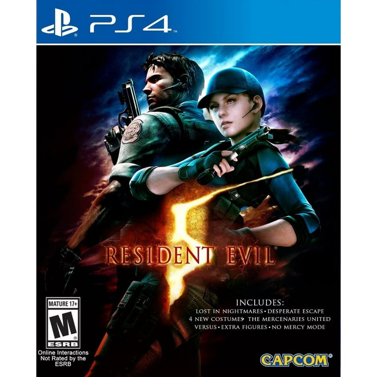 Resident Evil 5, Sony PlayStation 4- PS4 