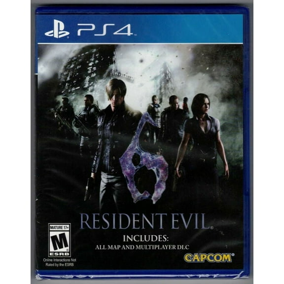 Resident Evil 6 HD PS4 (Rating M - Mature)