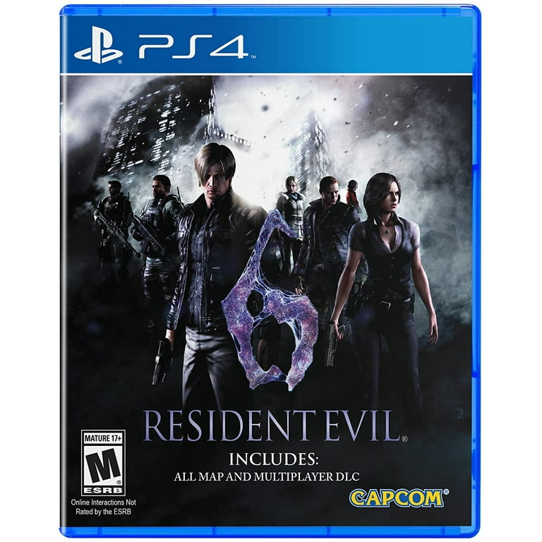 Resident Evil 6 PS4 - Action Horror Game with Four Distinct