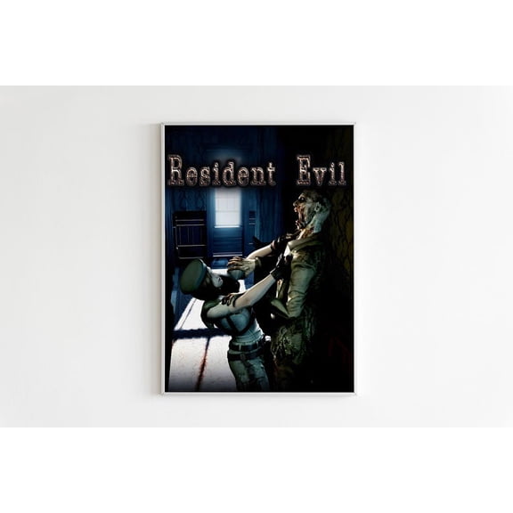 Resident Evil Classic Survival Horror Poster Wall Art Decor 8x12 UNFRAMED