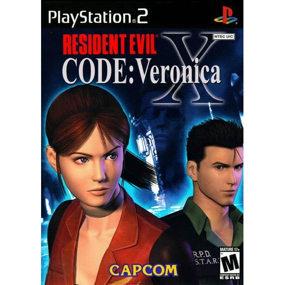 Restored Resident Evil Code Veronica X PlayStation 2 Action & Adventure Video Game
