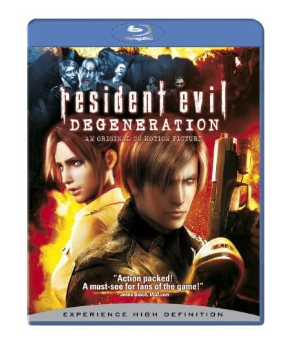 Sony Pictures Resident Evil: Degeneration - Horror Blu-ray