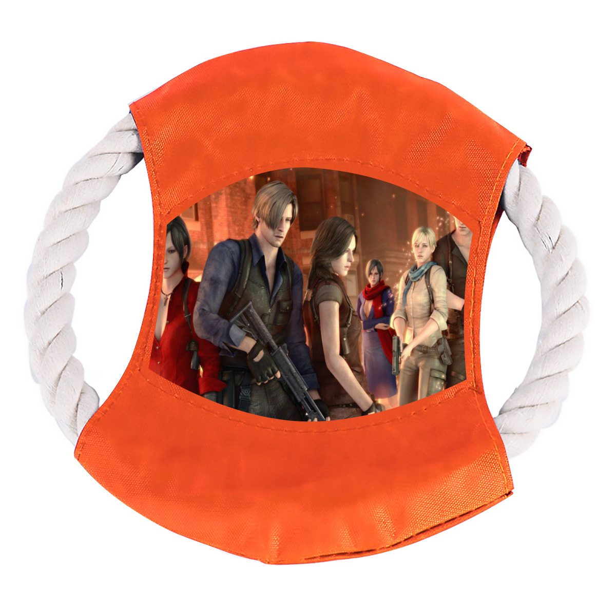 Resident Evil Dog Toys Flying Disc Rope Toy Chew Toys for Dogs Flying