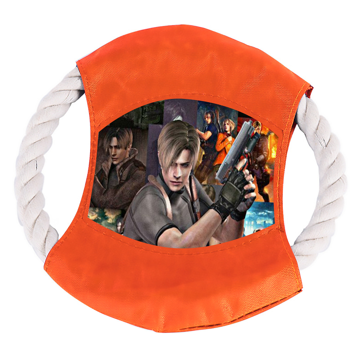 Resident Evil Dog Toys Flying Disc Rope Toy Chew Toys for Dogs Flying