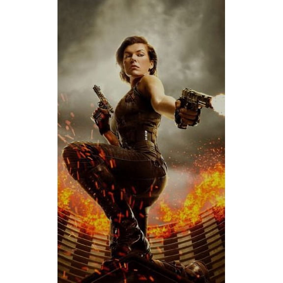 Resident Evil Final Chapter Movie Poster Reprint 27inx40in for any room 27x40 Square Adults Poster Time