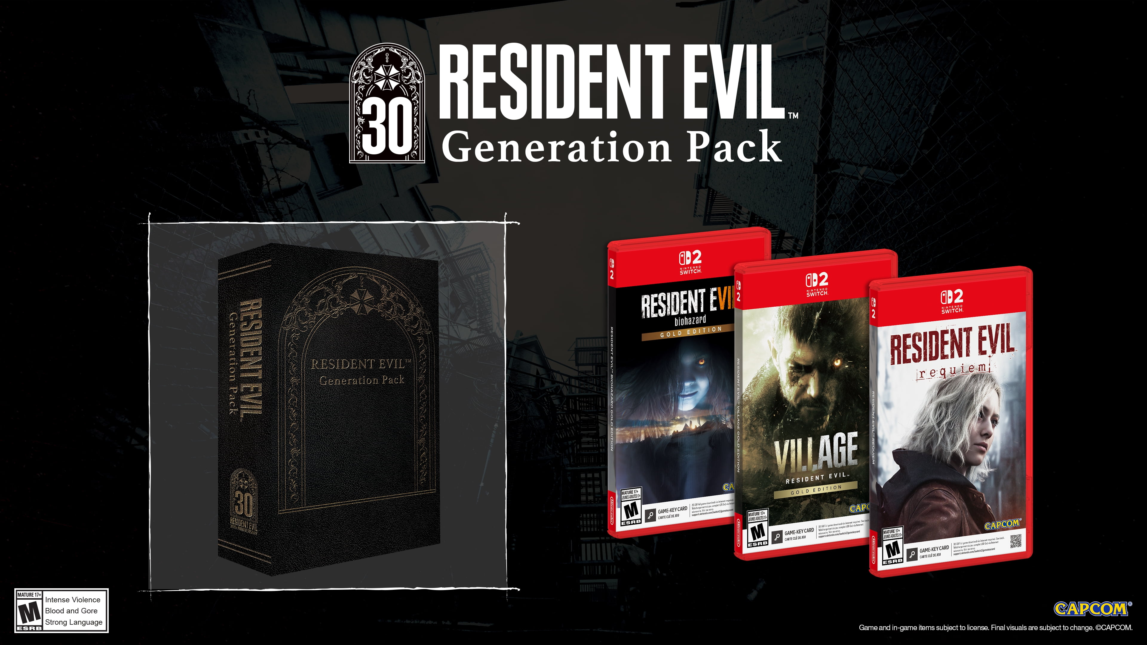 Resident Evil Generation Pack - Nintendo Switch 2 Game