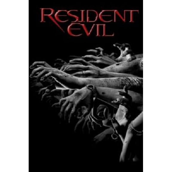 Resident Evil Movie poster Metal Print 12inx16in Multi-Color Square Adults Best Posters