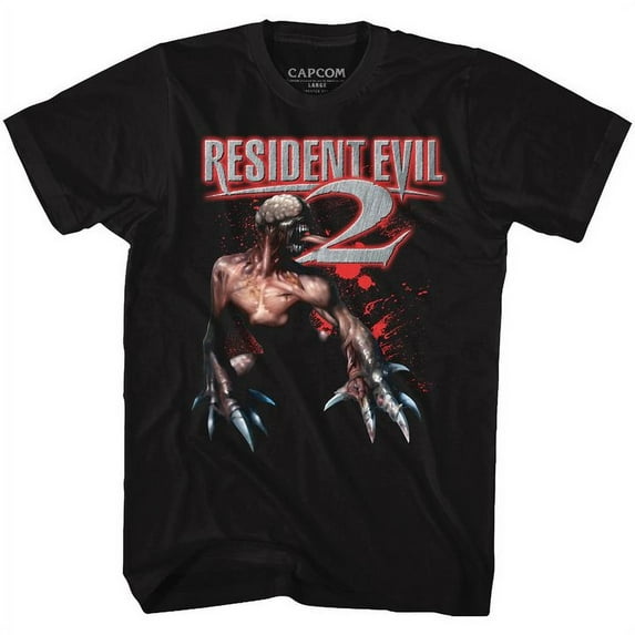 Resident Evil Mr Licker Black Adult T-Shirt 5Xl