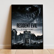 Resident Evil Requiem Horror Game Poster, Leon Kennedy Wall Art, Gaming Room Print - MULTIPLE SIZE, UNFRAMED
