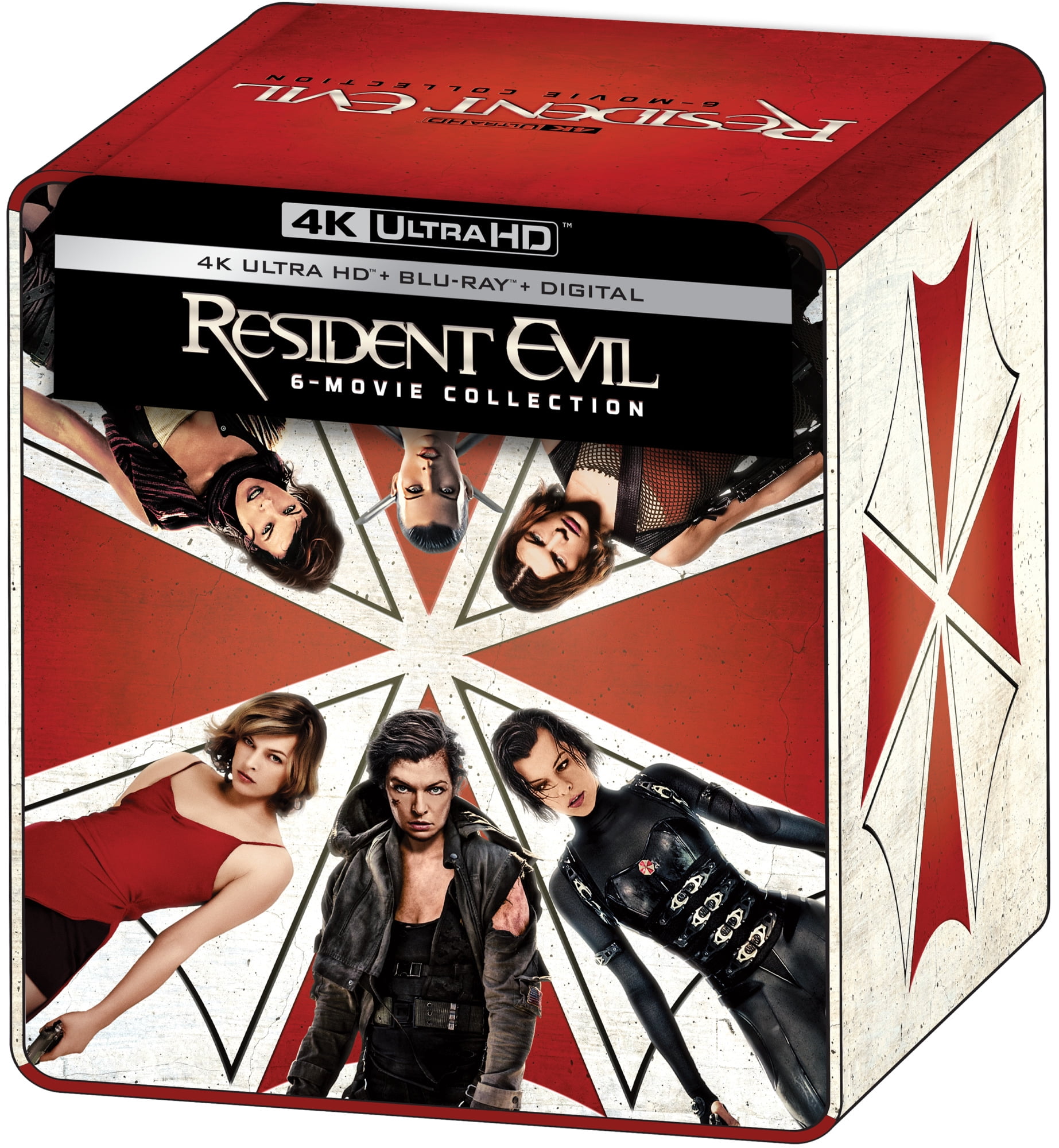 Resident Evil: The Complete Collection (4K Ultra HD, Blu-Ray, Digital Copy) (Steelbook) [2016]