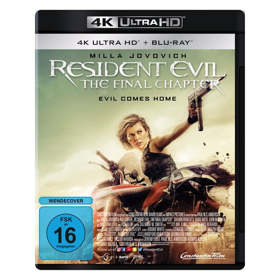 Resident Evil: The Final Chapter (4K Ultra-HD) (+ Blu-ray) (4K Ultra HD)