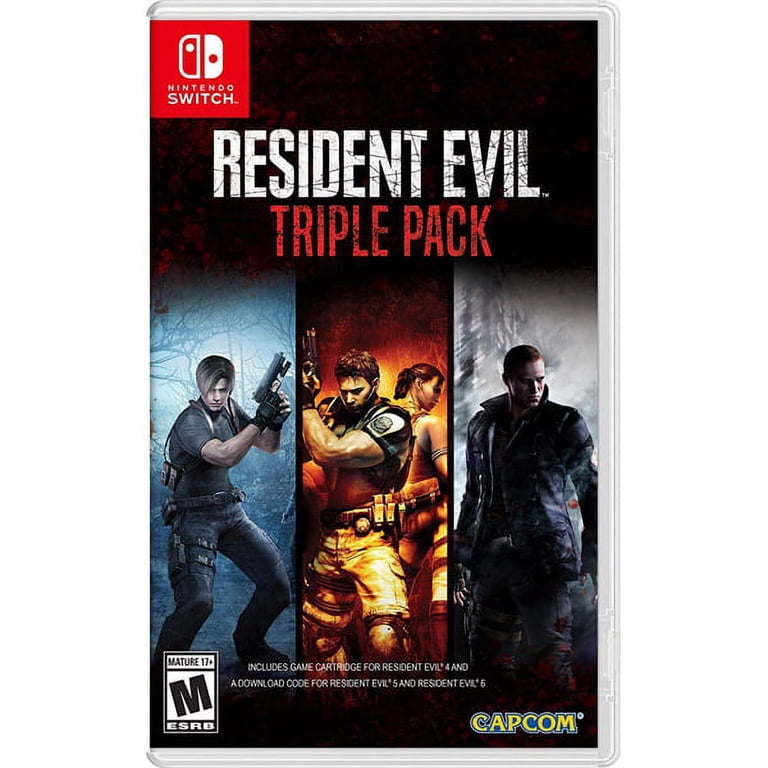 Resident Evil Triple Pack - Physical Game Collection for Nintendo