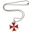 thumbnail image 1 of Resident Evil Umbrella Logo Enamel Metal Pendant Necklace, 1 of 1