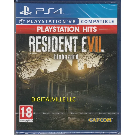 Resident Evil VII 7 Biohazard PS4 VR Compatible PlayStation 4 Brand New Sealed